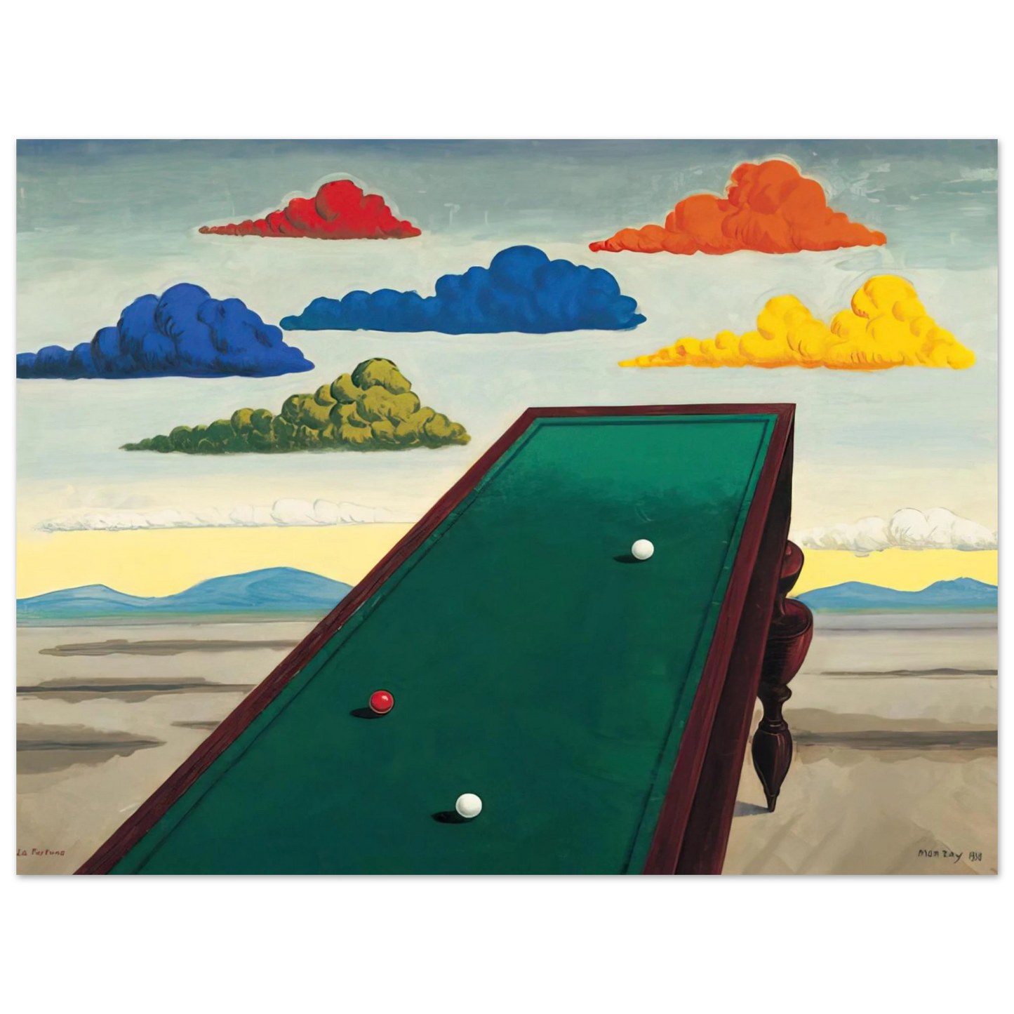 Man Ray - LA FORTUNE Fine Art Poster - Default Title