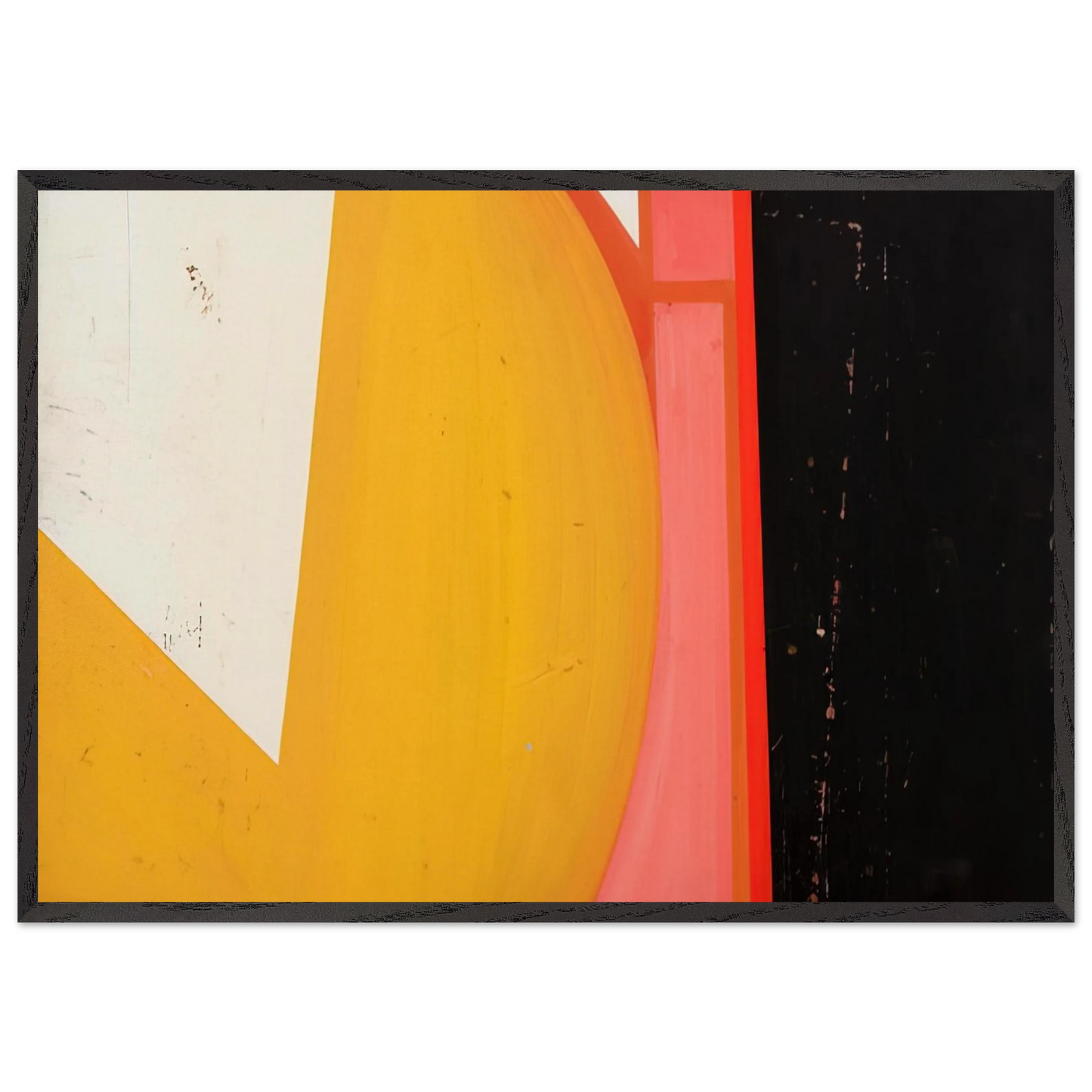 Untitled - 1960 N9 - Jeremy Moon 70x100 cm / 28x40 inches Framed Art Print – Black Wooden Frame