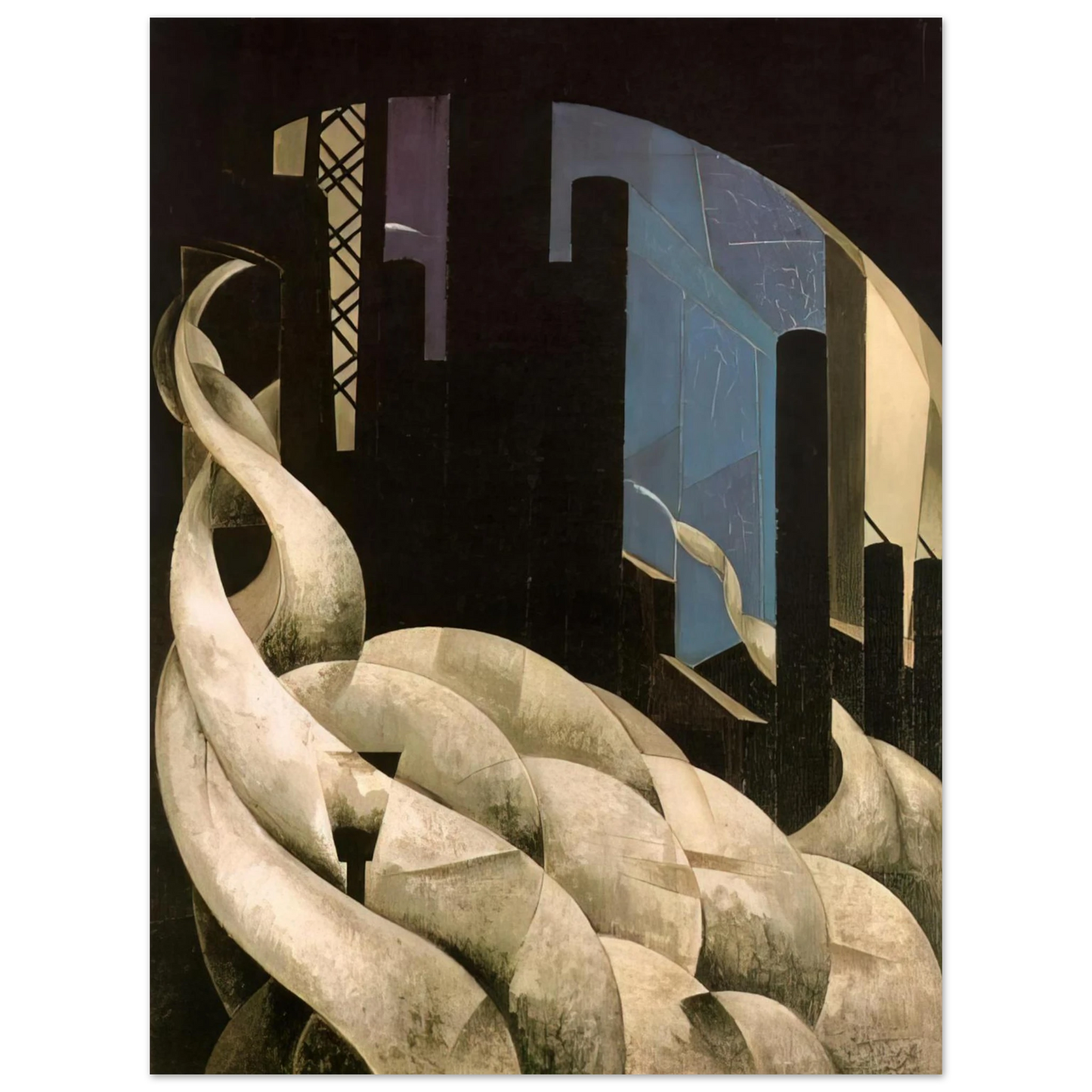 Charles Demuth - Incense of a New Church - 1921 Fine Art Poster - Default Title