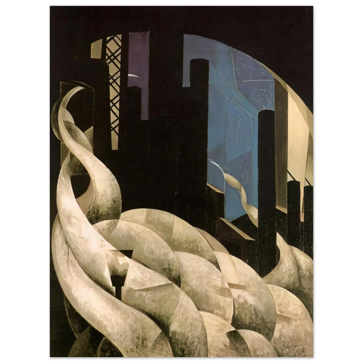 Charles Demuth - Incense of a New Church - 1921 75x100 cm / 30x40inches Fine Art Poster