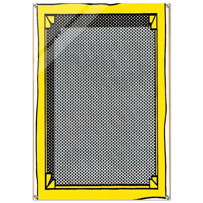 STRETCHER FRAME - Roy Lichtenstein Acrylic Print - 70x100 cm / 28x40″ inches