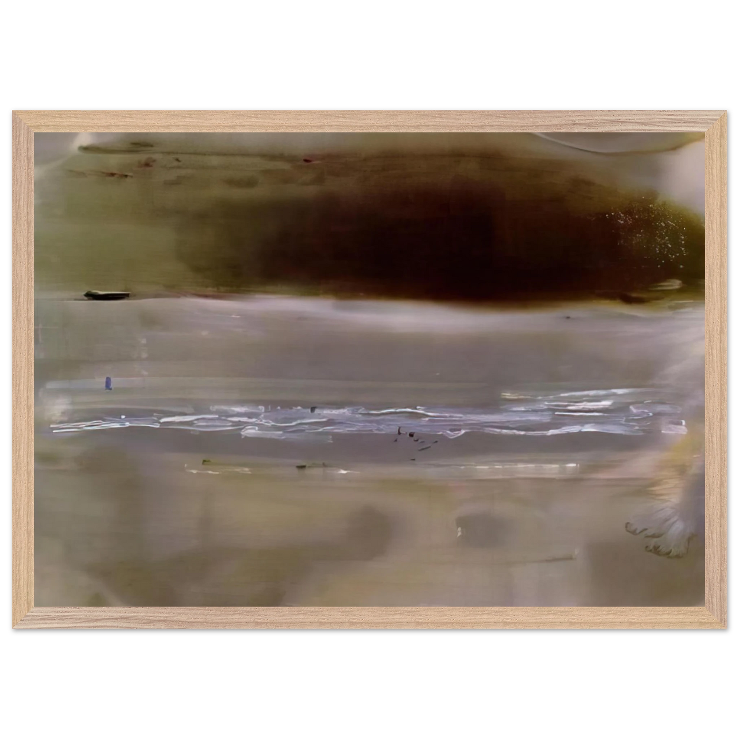 Helen Frankenthaler - Viewpoint II - 1979 Wall art - 70x100 cm / 28x40 inches - Premium Wooden Framed Poster With Fine Art Paper - Wood frame
