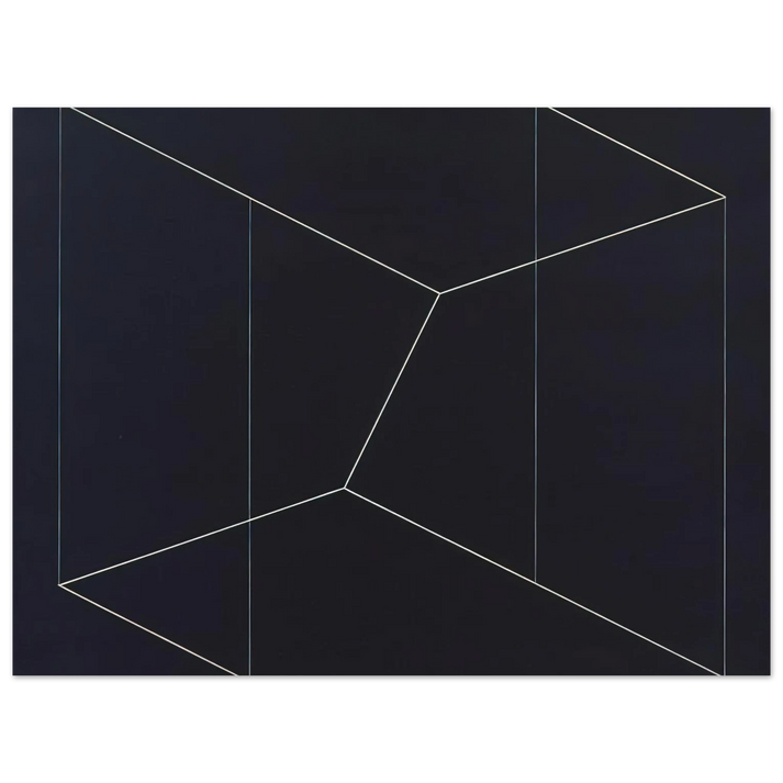 Josef Albers - STRUCTURAL CONSTELLATION TO FERDINAND HODLER 1954 75x100 cm / 30x40inches Fine Art Poster