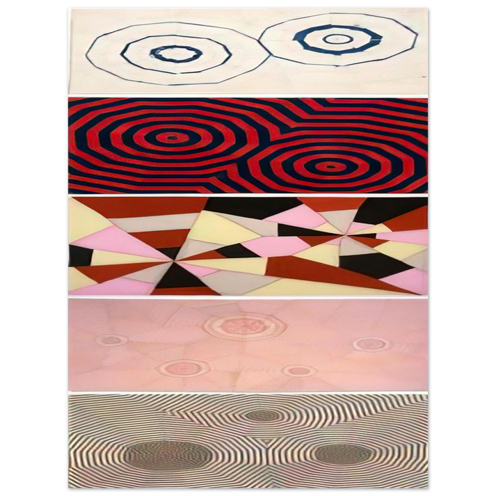 Louise Bourgeois - THE FABRIC WORKS BOARD 75x100 cm / 30x40inches Fine Art Poster