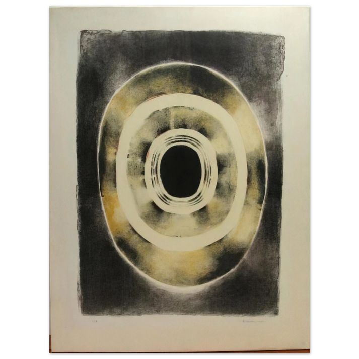 Lee Bontecou - SIXTH STONE III 1964 75x100 cm / 30x40inches Fine Art Poster