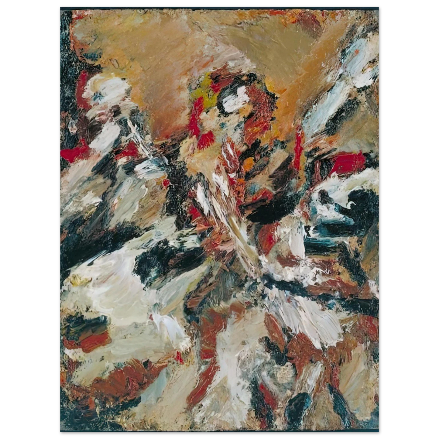 Frank Auerbach - STUDY AFTER TITIAN I Fine Art Poster - Default Title