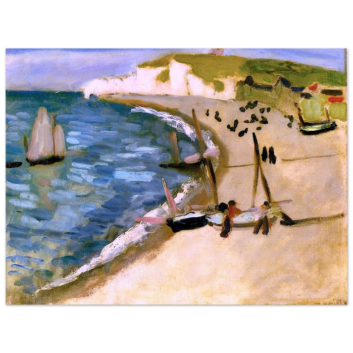 Henri Matisse - AHT AMONT CLIFFS AT ETRETAT 1921 75x100 cm / 30x40inches Fine Art Poster