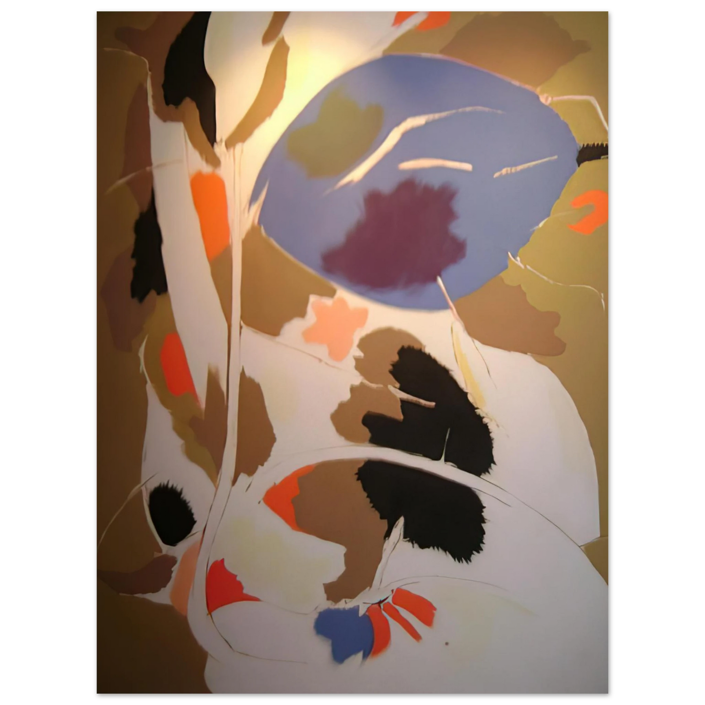 John Ferren - Branches - 1955 Fine Art Poster - Default Title