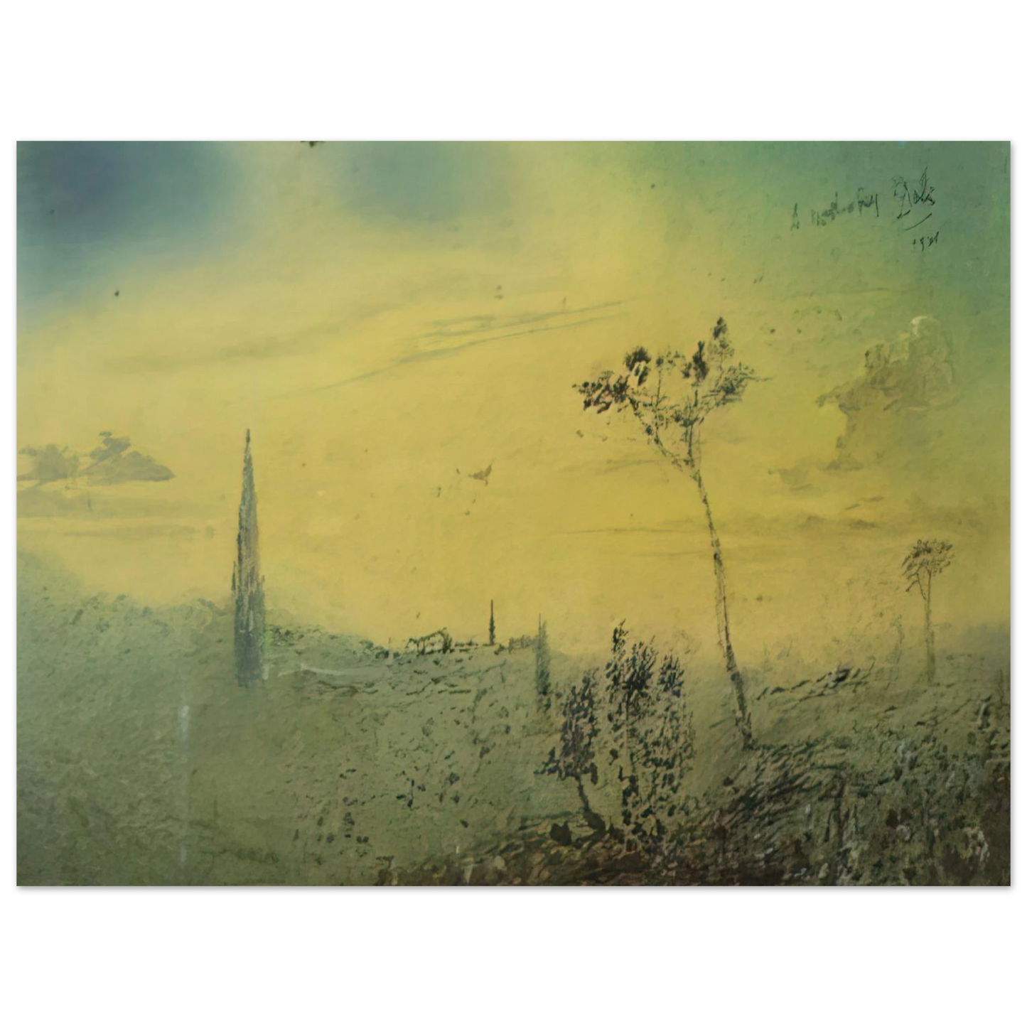 Salvador Dali - LANDSCAPE 1 Fine Art Poster - Default Title