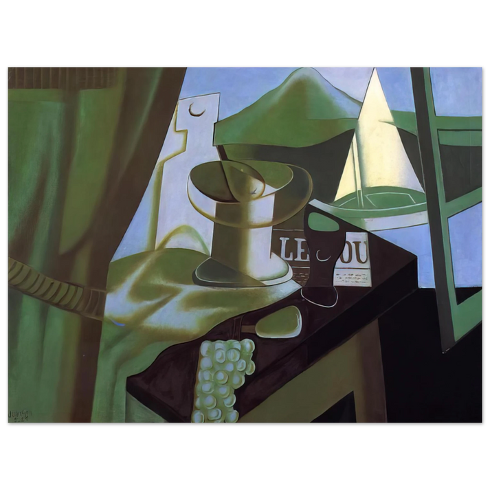Juan Gris - THE BAY 1921 75x100 cm / 30x40inches Fine Art Poster