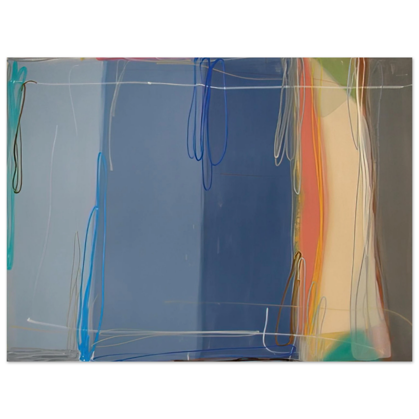 Larry Zox - Yours and Mine - 1993 Fine Art Poster - Default Title