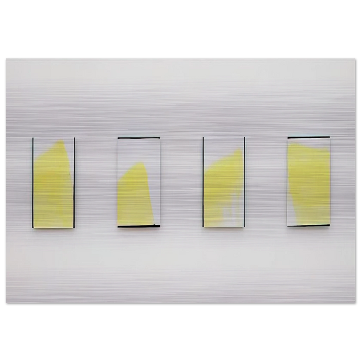 OHNE TITEL 1977 2 - BLINKY PALERMO Brushed Aluminum Print - 70x100 cm / 28x40 inches | BLINKY PALERMO Aluminum Print | BLINKY PALERMO Prints