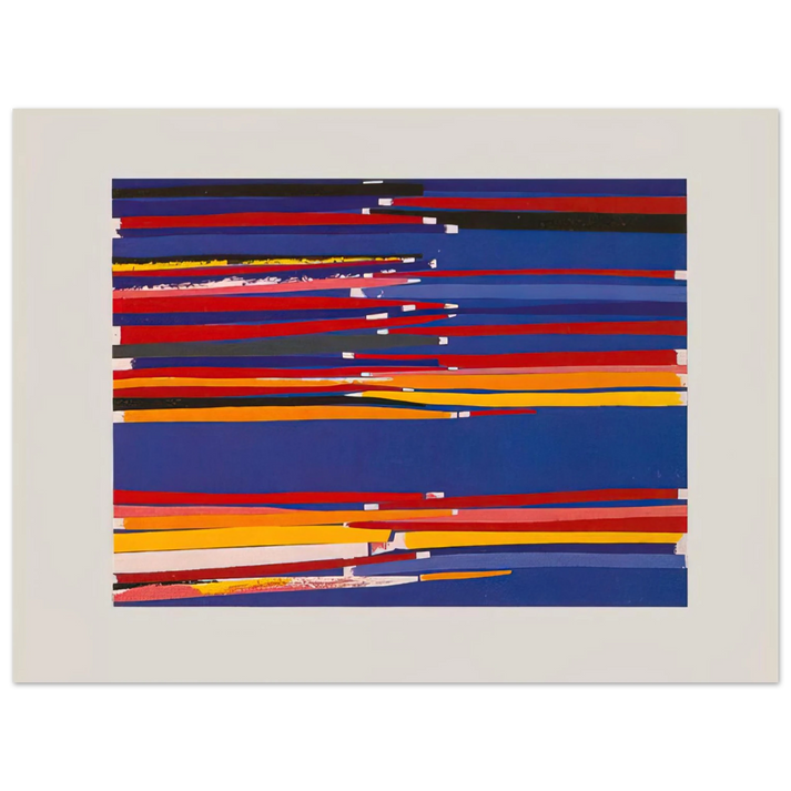 Piero Dorazio - Untitled - 1978 75x100 cm / 30x40inches Fine Art Poster