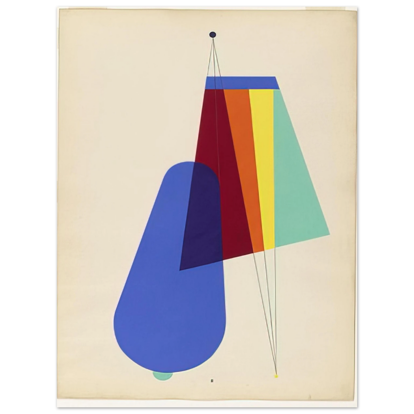Man Ray - LONG DISTANCE FROM THE PORTFOLIO REVOLVING DOORS 1926 Fine Art Poster - Default Title