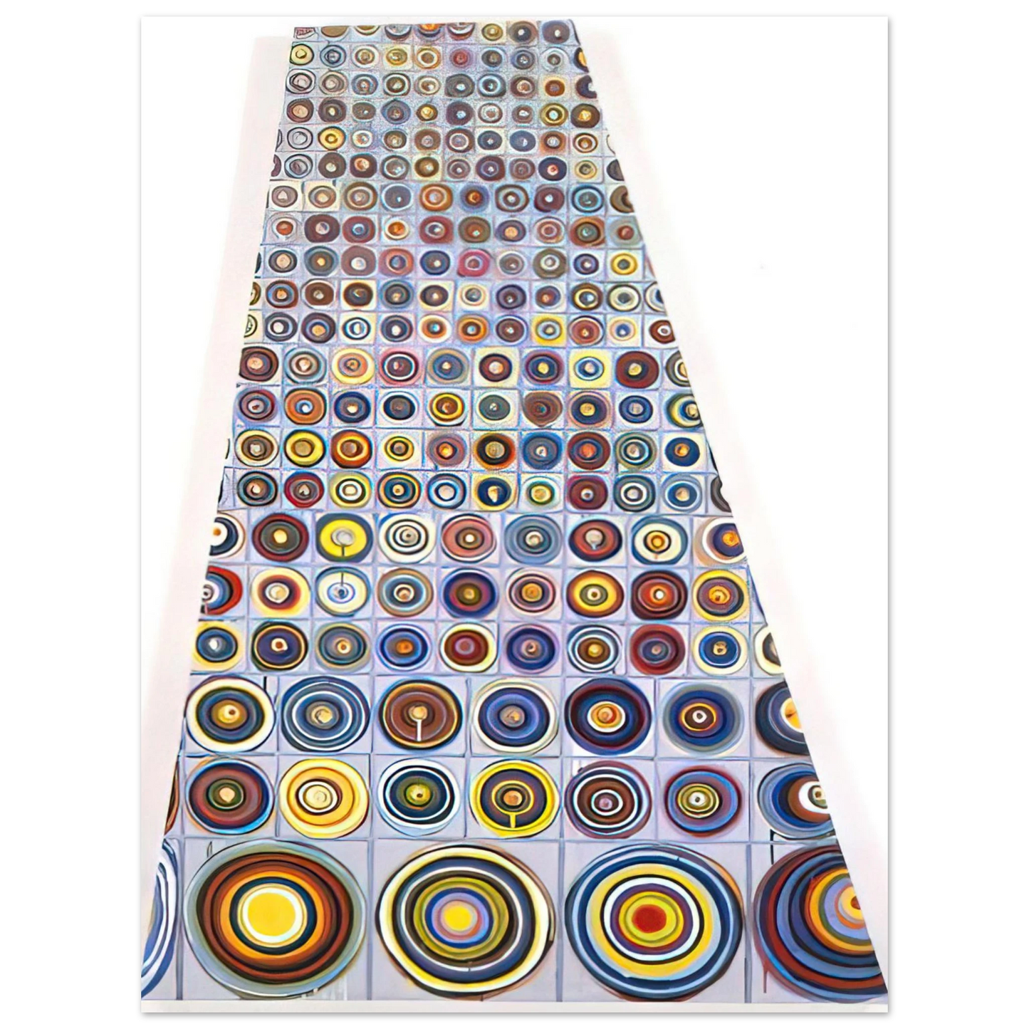 Jennifer Bartlett - Diminishing Circles - 2001 Fine Art Poster - Default Title