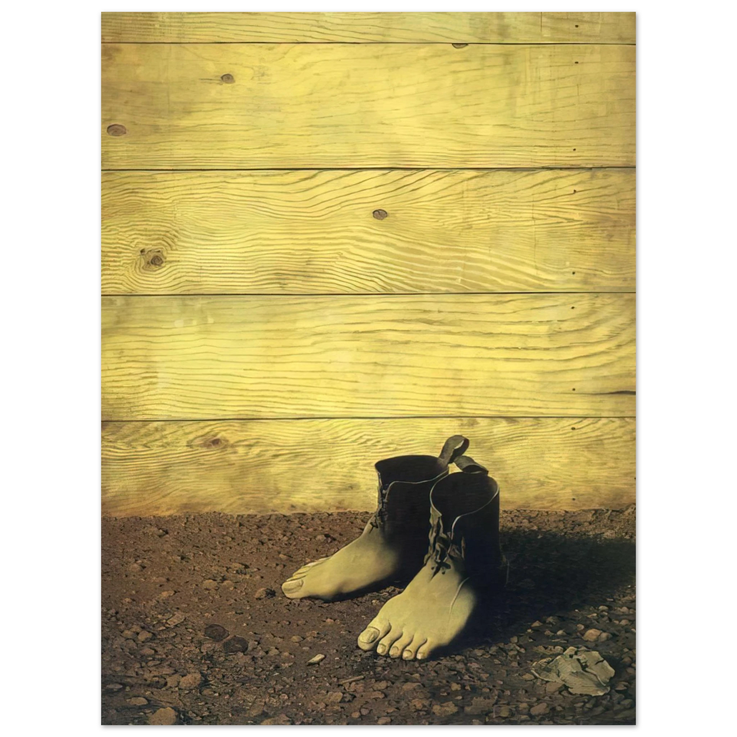 Rene Magritte - THE RED MODEL 1934 Fine Art Poster - Default Title