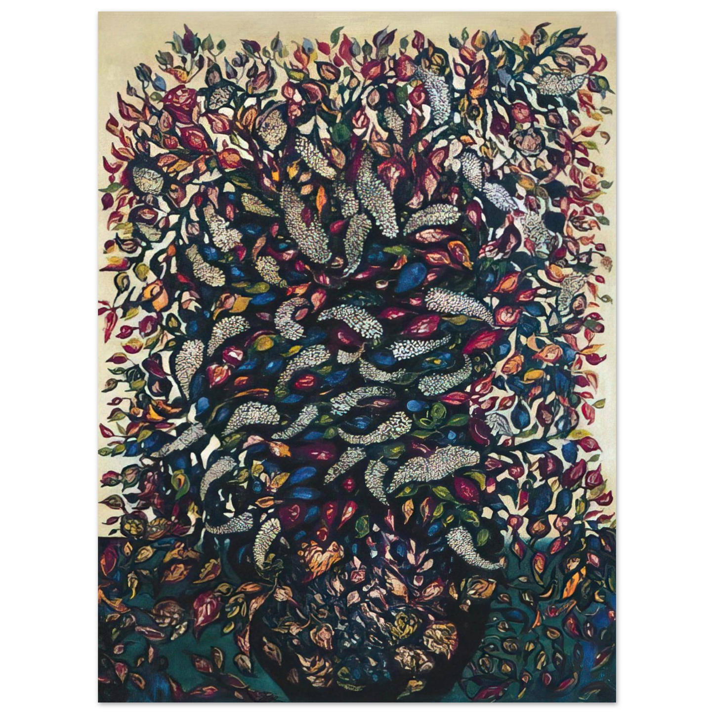 Seraphine Louis - Fleurs et fruits - 1920 Fine Art Poster - Default Title