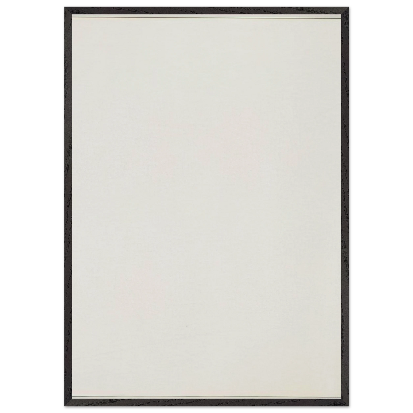 Convert - Robert Ryman 70x100 cm / 28x40 inches Framed Art Print – Black Wooden Frame