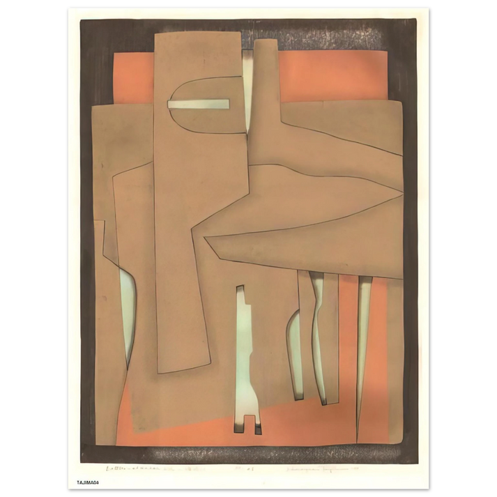 Hiroyuki Tajima - Bottles at the Bar - 1978 75x100 cm / 30x40inches Fine Art Poster