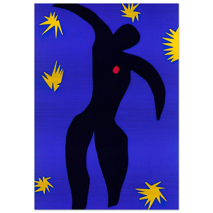 ICARUS 1944 - Henri Matisse Brushed Aluminum Print - 70x100 cm / 28x40 inches | Henri Matisse Aluminum Print | Henri Matisse Prints