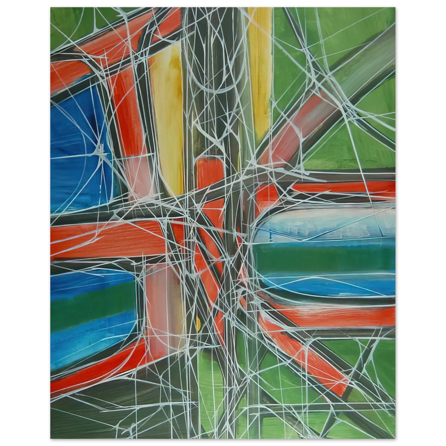 Helen Frankenthaler - Untitled - 1965 Wall art - 20x25 cm / 8x10 Inches - Fine Art Poster - -