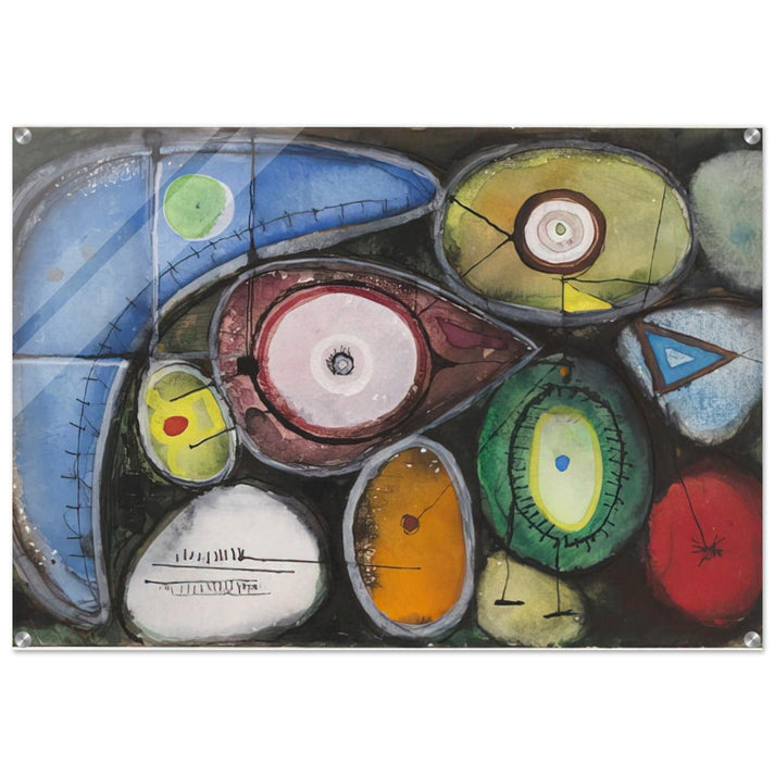 Untitled - 1946 - Richard Pousette-Dart Acrylic Print - 70x100 cm / 28x40″ inches