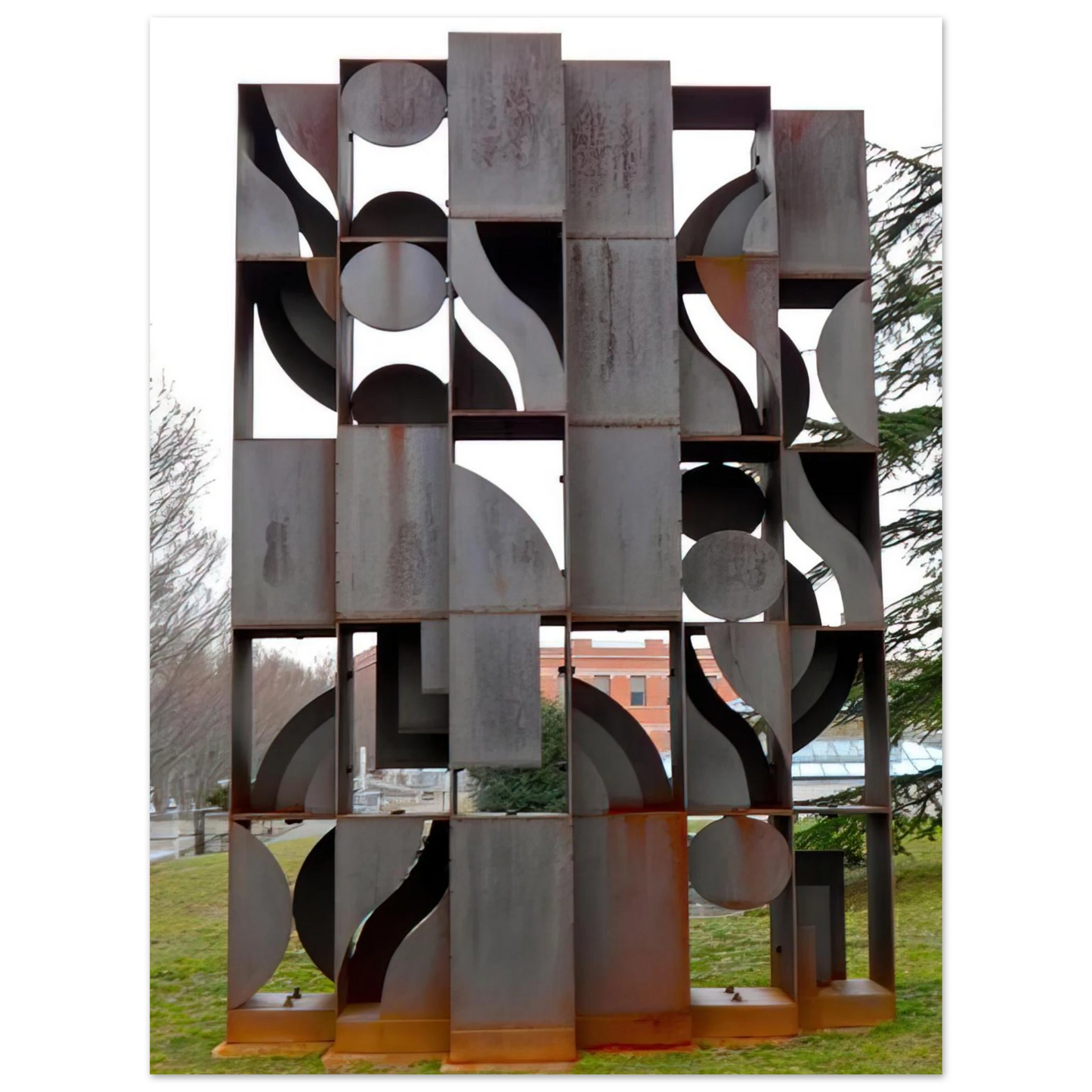 Louise Nevelson - ATMOSPHERE AND ENVIRONMENT X 1969 Fine Art Poster - Default Title
