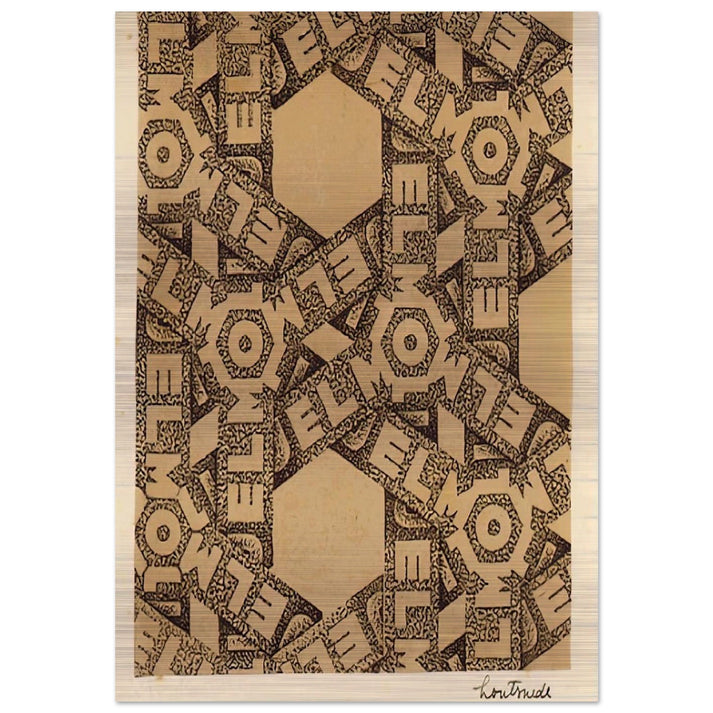 ESCHER (21) - MC Escher Brushed Aluminum Print - 70x100 cm / 28x40 inches | MC Escher Aluminum Print | MC Escher Prints