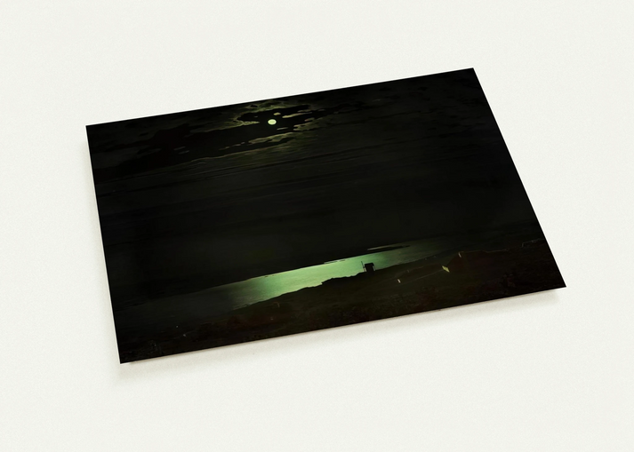 Moonlight Night on the Dnieper By Arkhyp Kuindzhi Pack of 10 Post Cards | Arkhyp Kuindzhi Post Cards | A6 (10.5 x 14.8 cm) - 4.1 x 5.8 inches