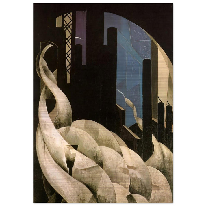 Incense of a New Church - 1921 - Charles Demuth Brushed Aluminum Print - 70x100 cm / 28x40 inches | Charles Demuth Aluminum Print | Charles Demuth Prints