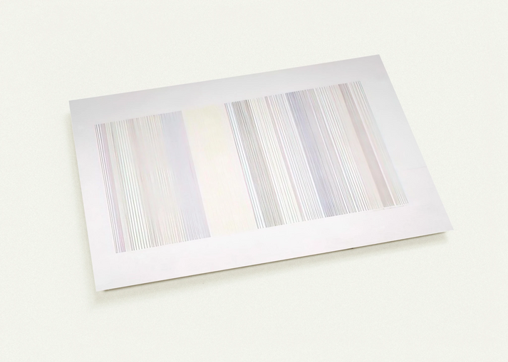 Cold Turkey - 1973 By Gene Davis Pack of 10 Post Cards | Gene Davis Post Cards | A6 (10.5 x 14.8 cm) - 4.1 x 5.8 inches