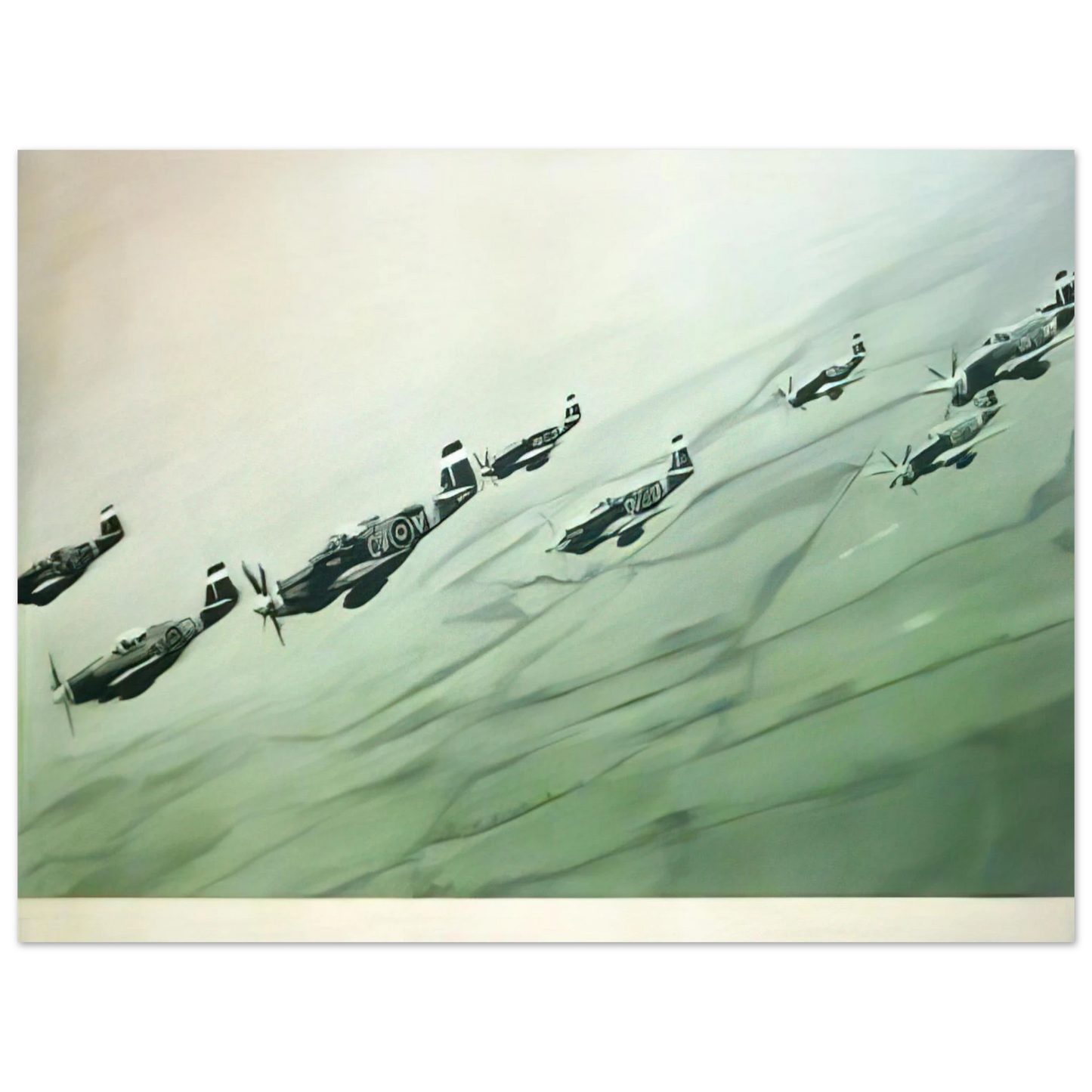 Gerhard Richter - MUSTANG STAFFEL 1964 Fine Art Poster - Default Title