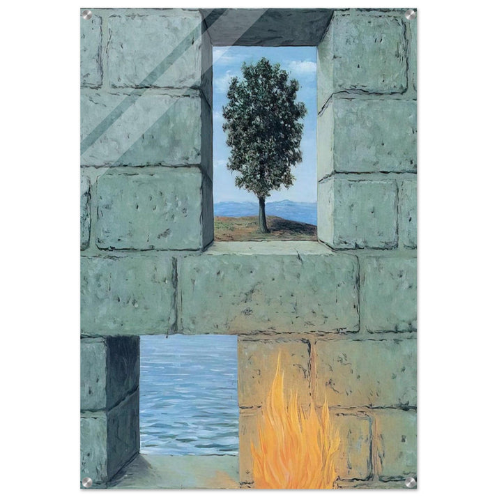 MENTAL COMPLACENCY 1950 - Rene Magritte Acrylic Print - 70x100 cm / 28x40″ inches