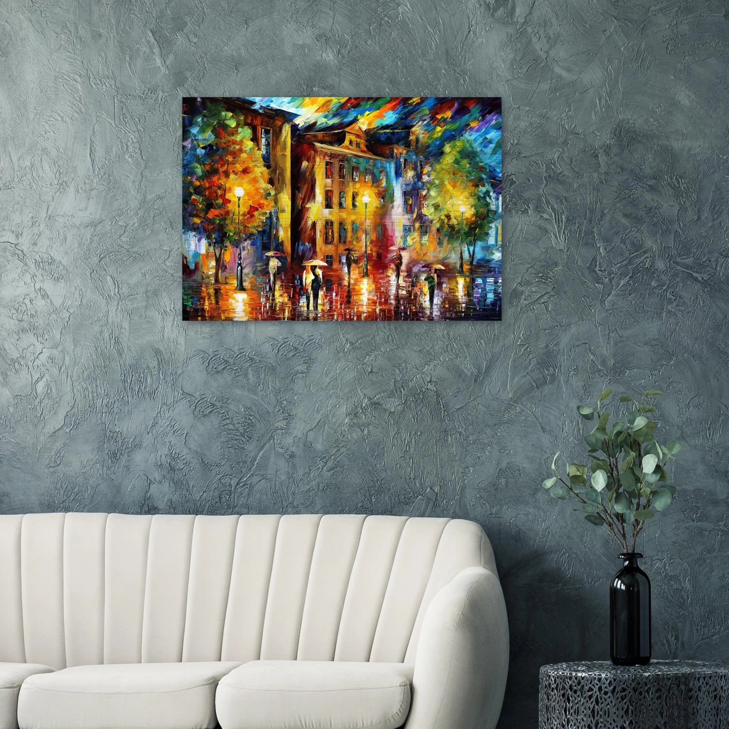 Leonid Afremov - Leonid Afremov Brushed Aluminum Print - 70x100 cm / 28x40 inches | Leonid Afremov Aluminum Print | Leonid Afremov Prints