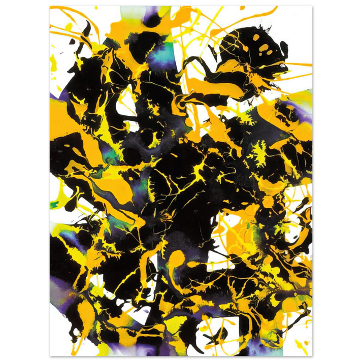 Sam Francis - Untitled SFP94-53 SFF 1727 75x100 cm / 30x40inches Fine Art Poster