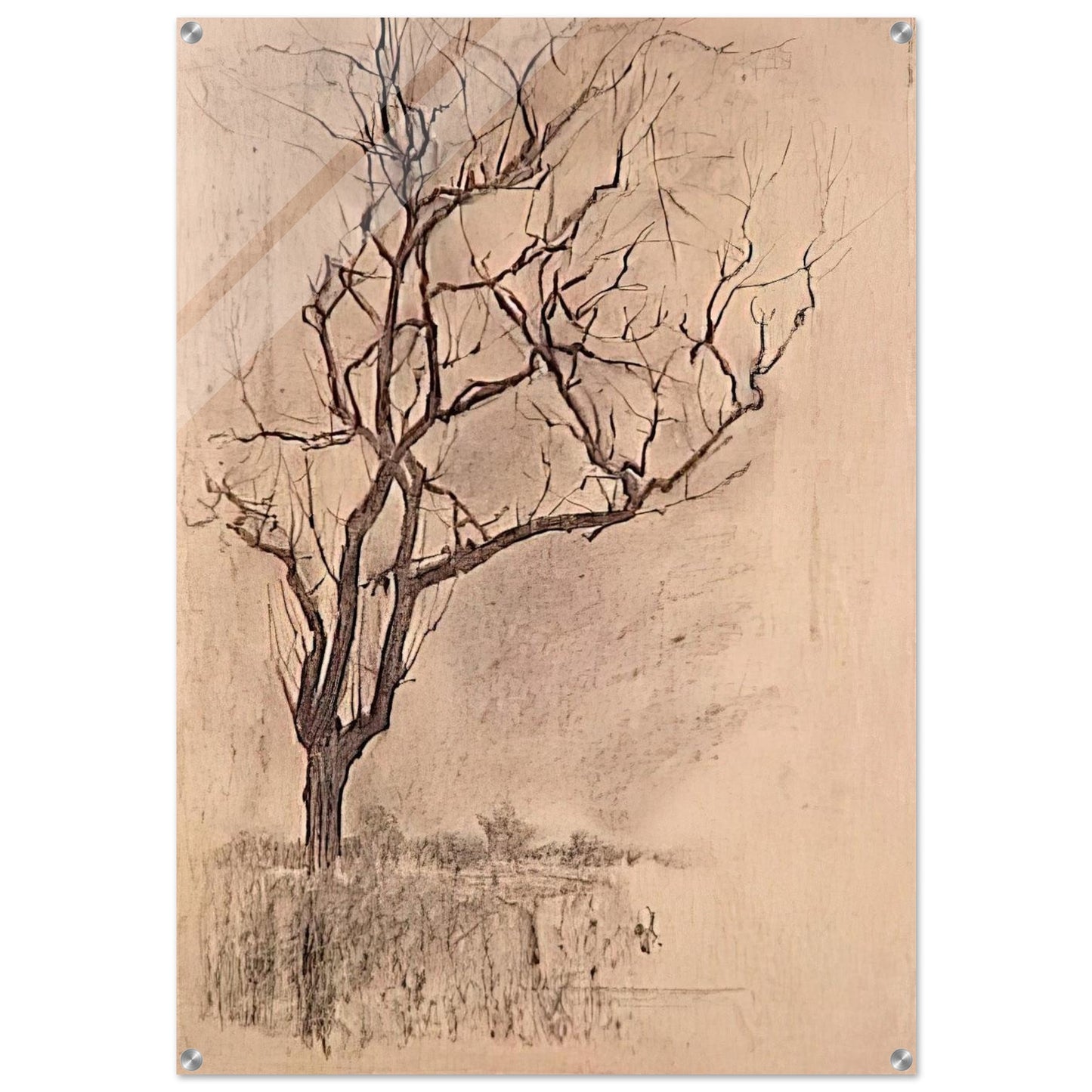 Design for the Church of St. Jacob - Piet Mondrian Acrylic Print - 70x100 cm / 28x40″ inches | Piet Mondrian Wall Art | Piet Mondrian Prints