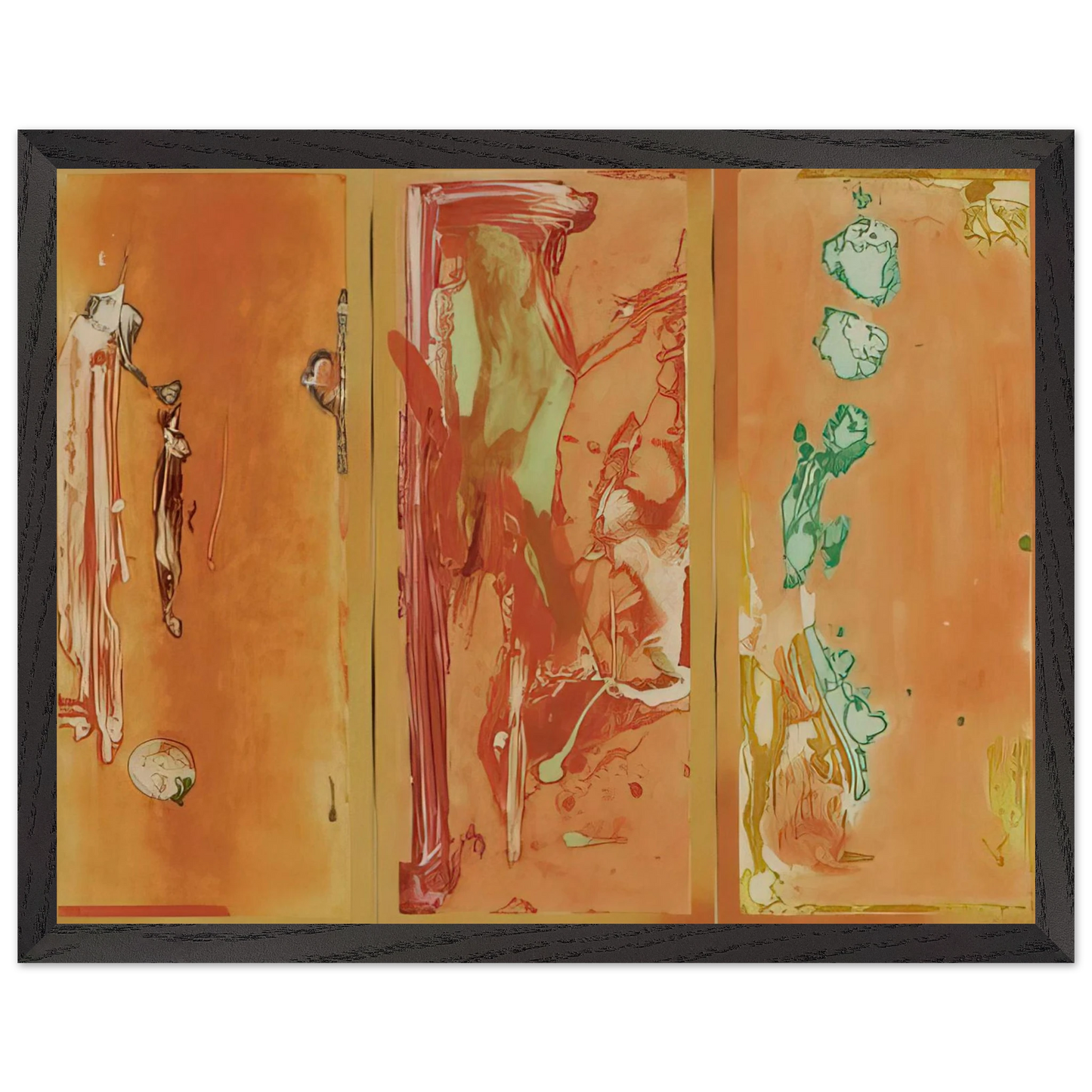 Helen Frankenthaler - Gateway - 1988 Wall art - A3 (29.7 x 42 cm) - Fine Art Poster - -