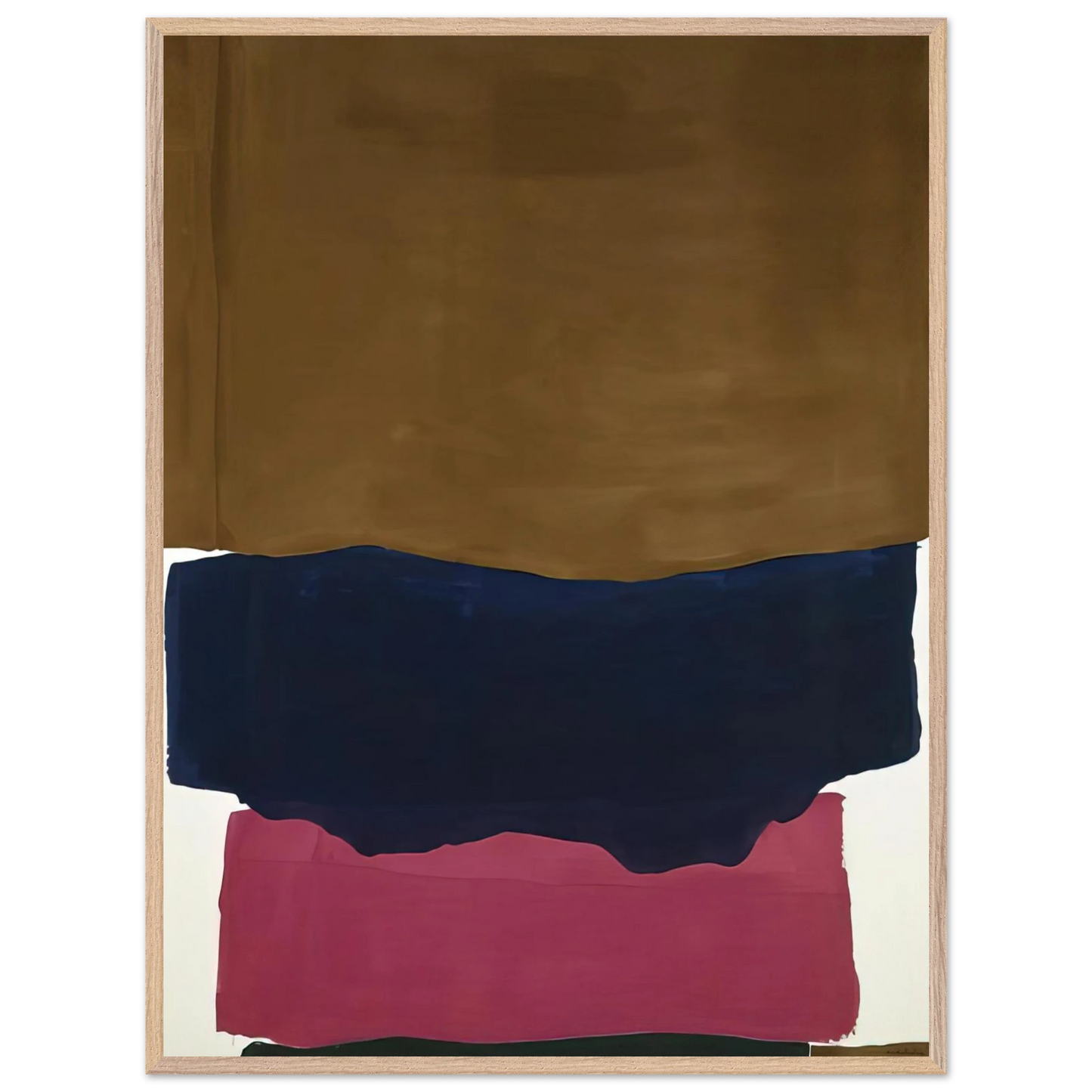 Helen Frankenthaler - Indian Summer - 1967 Wall art - 20x25 cm / 8x10 Inches - Fine Art Poster - -