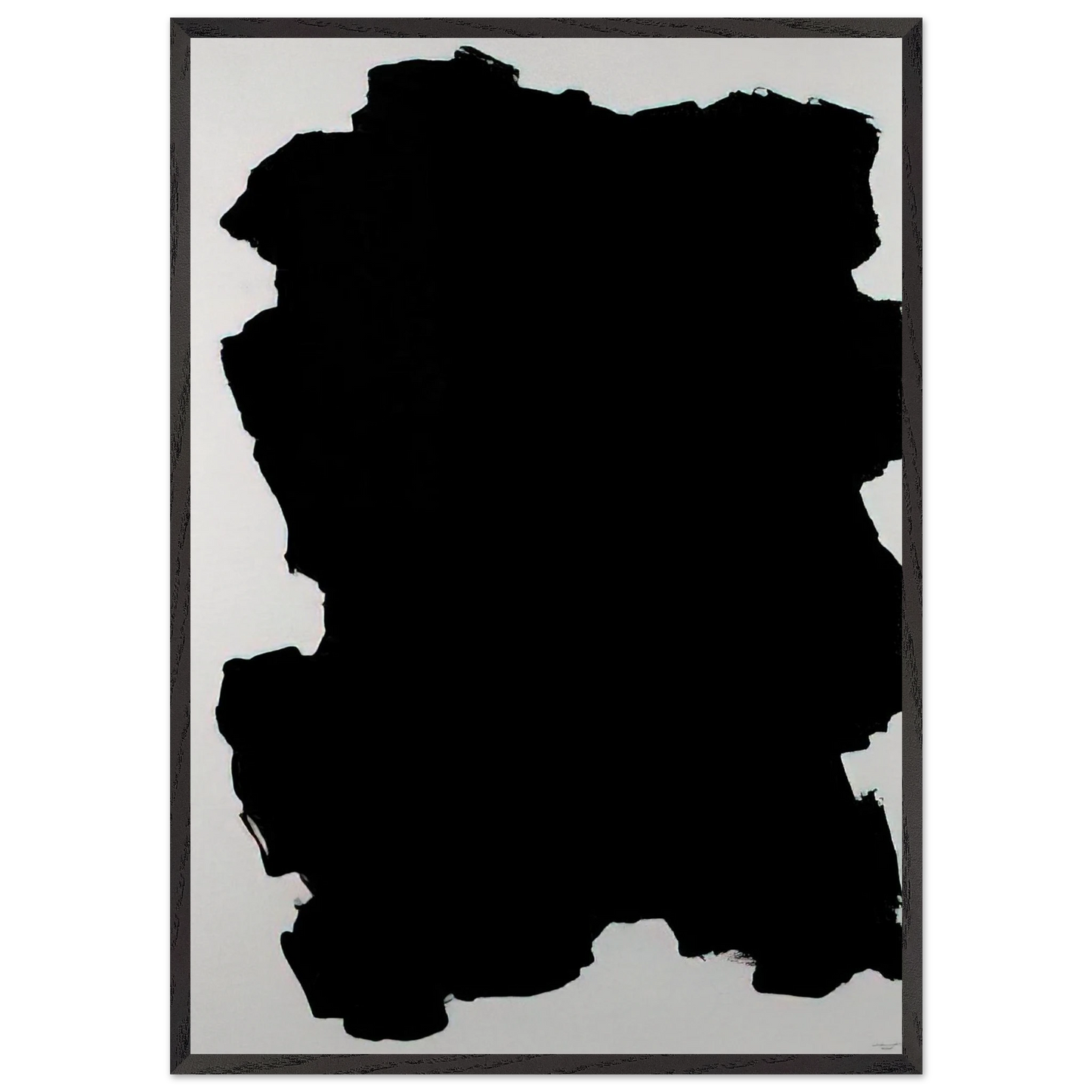 Untitled Irregular Form - Sol LeWitt Framed Art Print – Black Wooden Frame - Default Title - -Framed Art Print