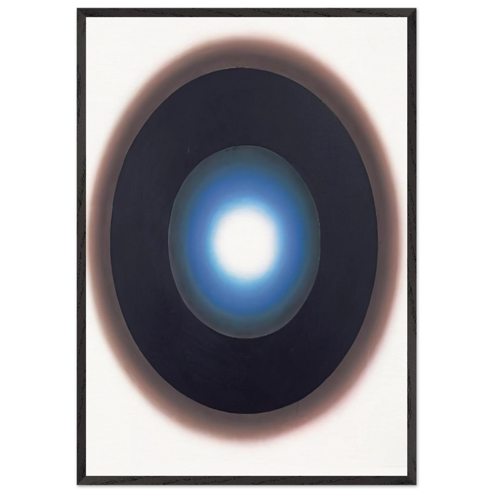 14 - 1964 - Wojciech Fangor 70x100 cm / 28x40 inches Framed Art Print – Black Wooden Frame