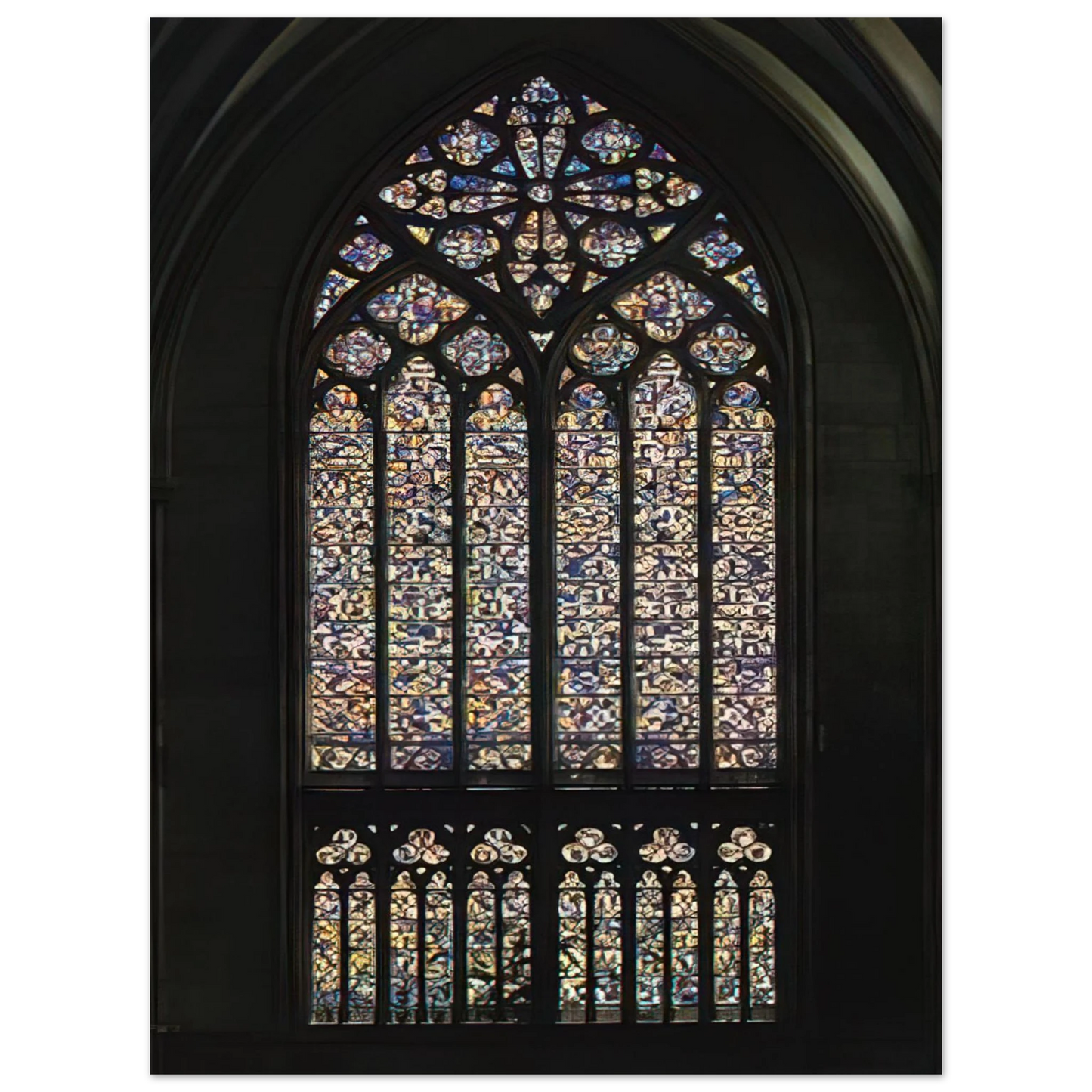 Gerhard Richter - COLOGNE CATHEDRAL WINDOW 2007 Fine Art Poster - Default Title
