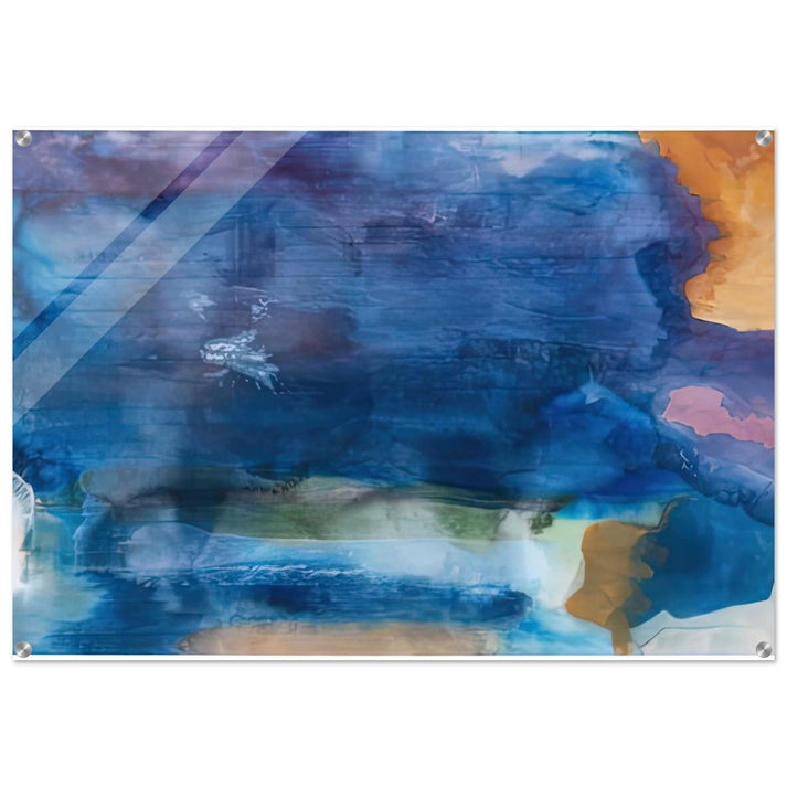 Riverhead, 1963-64- - Helen Frankenthaler Acrylic Print - 70x100 cm / 28x40″ inches