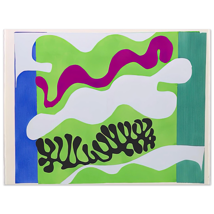 Henri Matisse - THE LAGOON 1947 75x100 cm / 30x40inches Fine Art Poster