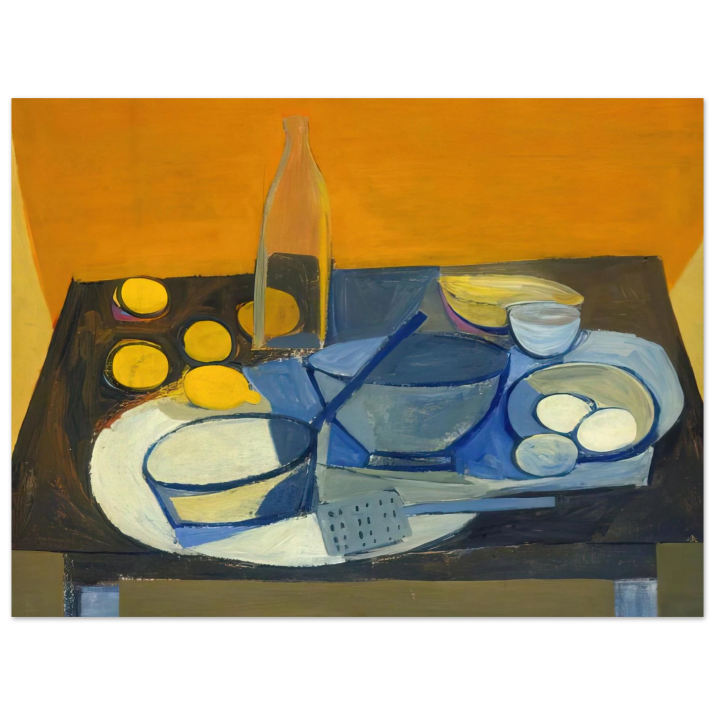 William Scott - Kitchen Still Life - 1948 Fine Art Poster - Default Title