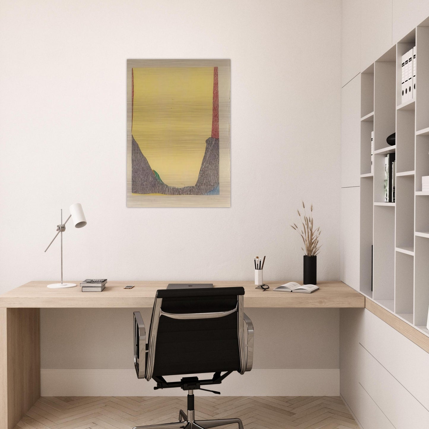 East and Beyond - 1973 - Helen Frankenthaler Brushed Aluminum Print - 70x100 cm / 28x40 inches | Helen Frankenthaler Aluminum Print | Helen Frankenthaler Prints