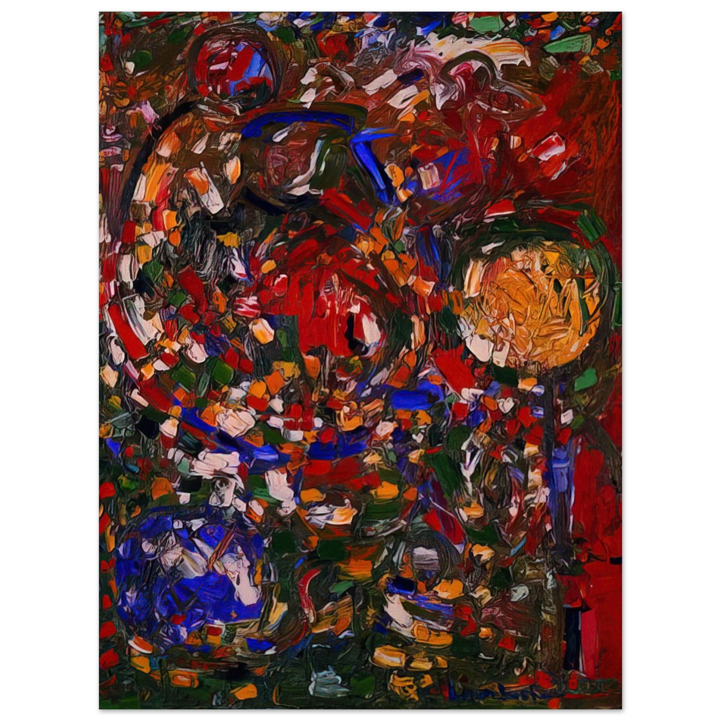 Hans Hofmann - The Garden Fine Art Poster - Default Title