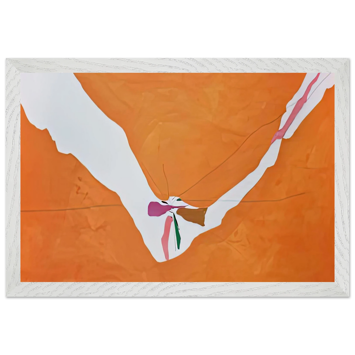 Helen Frankenthaler - Chairman of the Board, 1971- Wall Art - 60x80 cm / 24x32 inches - Premium Wooden Framed Poster With Fine Art Paper-canvas - Wood frame