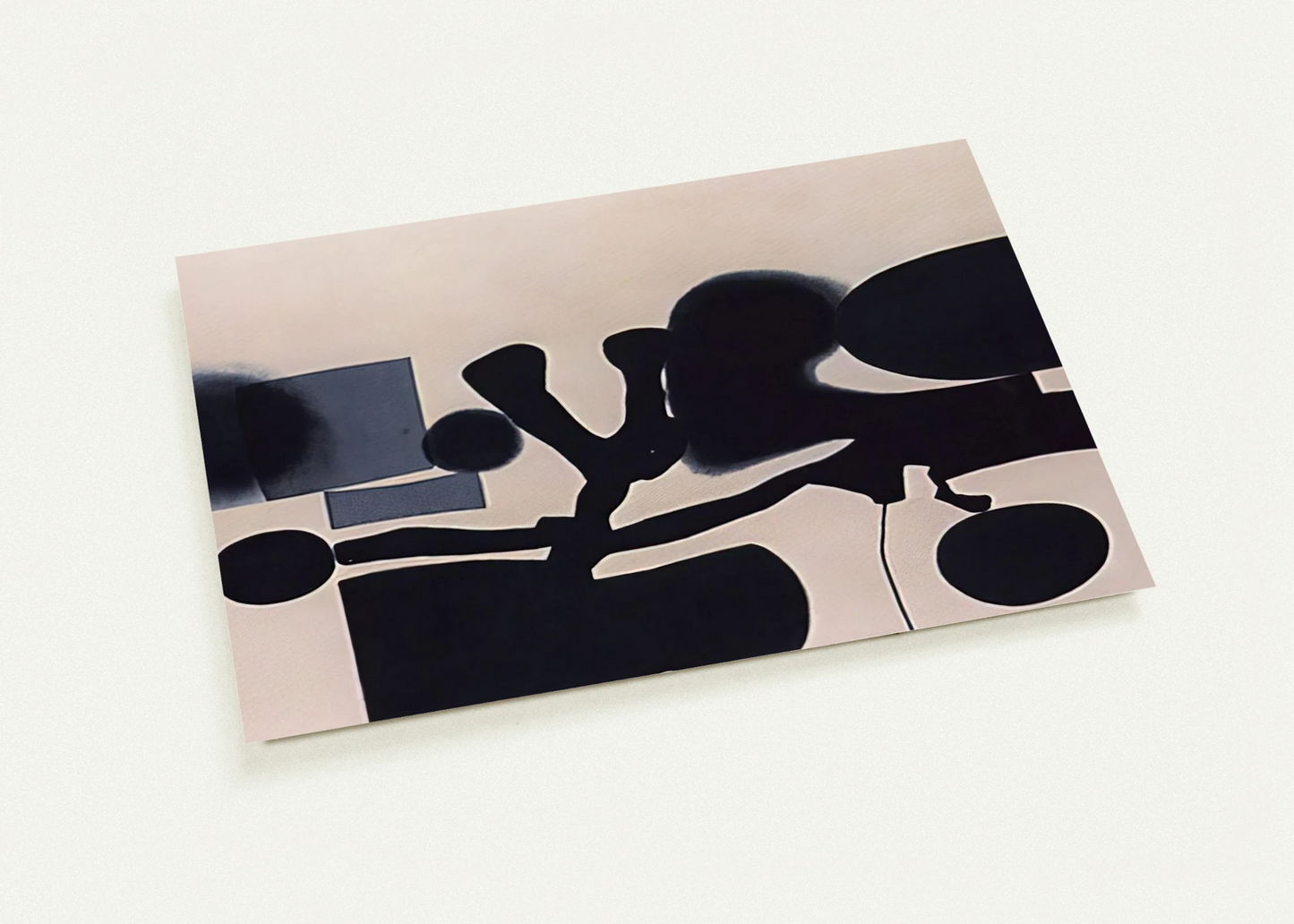Harmony of Opposites - 1986 By Victor Pasmore Pack of 10 Post Cards | Victor Pasmore Post Cards | A6 (10.5 x 14.8 cm) - 4.1 x 5.8 inches