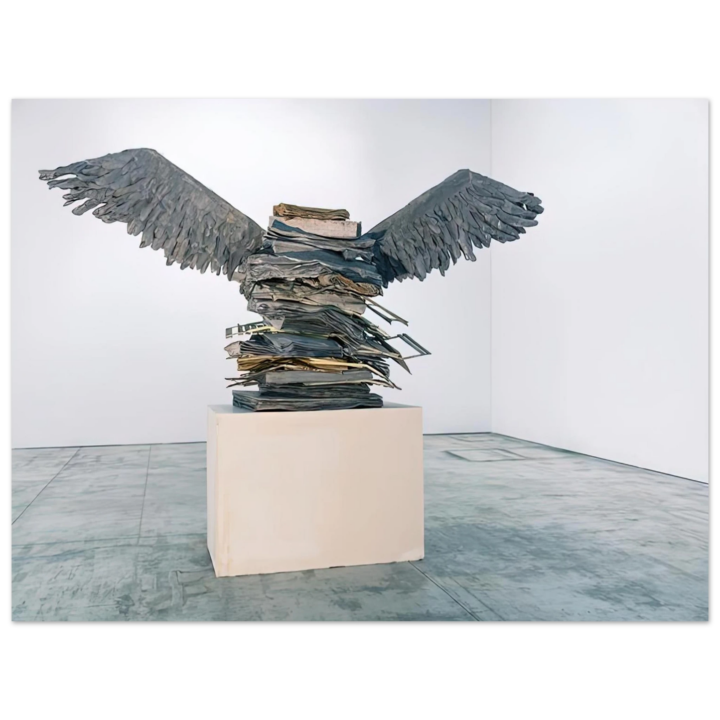 Anselm Kiefer - THE LANGUAGE OF THE BIRDS 2013 Fine Art Poster - Default Title