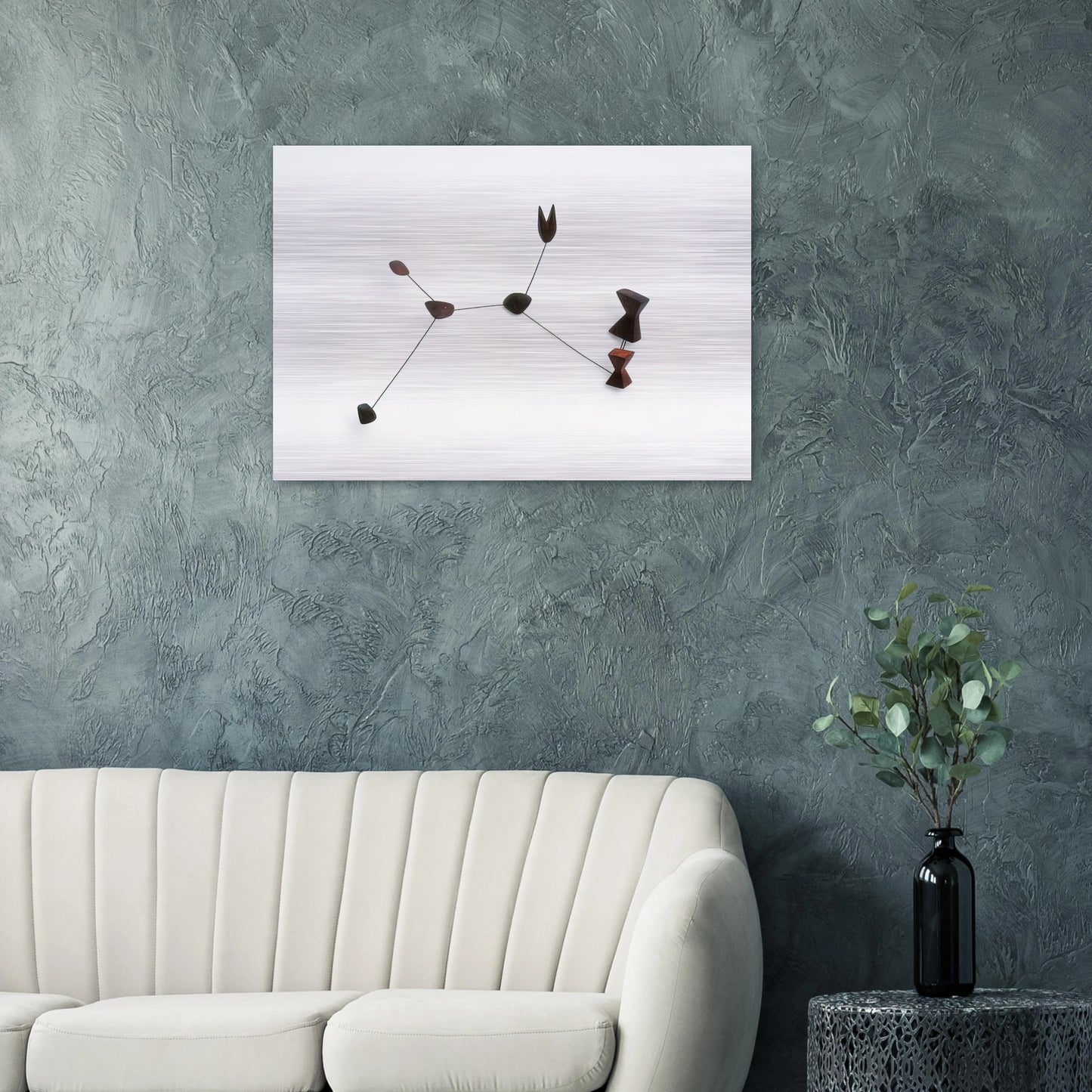 CONSTELLATION 1944 - Alexander Calder Brushed Aluminum Print - 70x100 cm / 28x40 inches | Alexander Calder Aluminum Print | Alexander Calder Prints